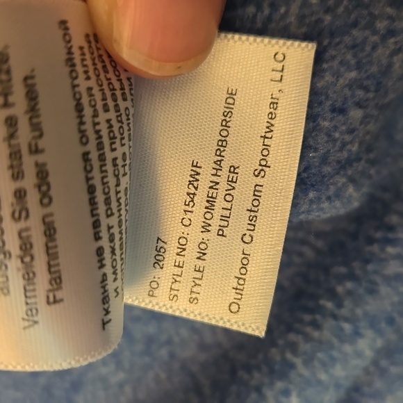 Columbia PFG Kansas City Royals Fleece Pull Over, Women's Small, Great Condition - Picture 12 of 14